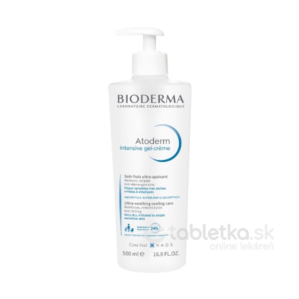 BIODERMA Atoderm Intensive gél-crème 500ml