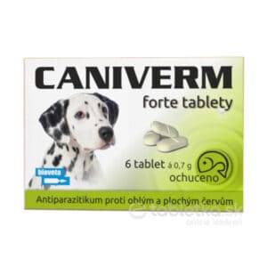 CANIVERM FORTE tablety 6 x 0,7 g