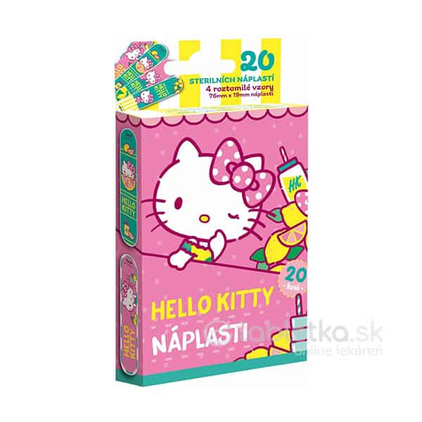 E-shop Hello Kitty sterilné detské náplasti 20ks