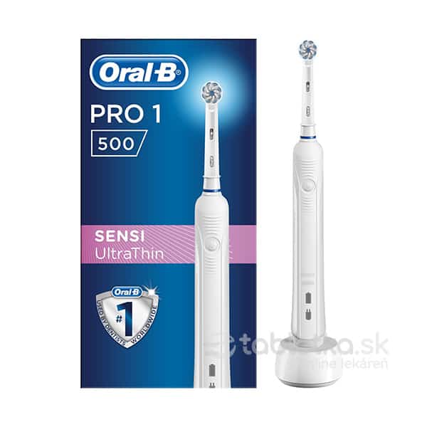 Oral-B PRO 1 500 Sensi UltraThin elektrická zubná kefka