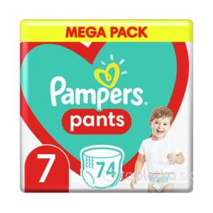 Pampers Pants 7 (17kg+) 74ks