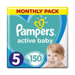 Pampers Active Baby 5 (11-16kg) 150ks