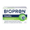 Krabička BIOPRON 9 IMMUNITY 30 kapsúl, výživový doplnok s probiotikami a vitamínom D3. Balenie so slovenským textom.