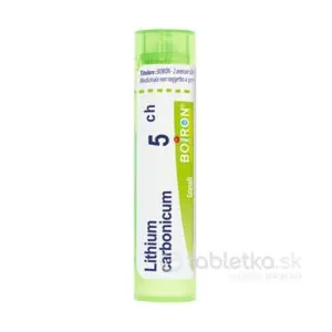 Lithium Carbonicum 5CH 4g