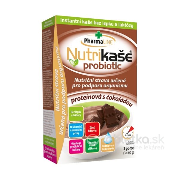 Nutrikaša probiotic proteinová s čokoládou 180g