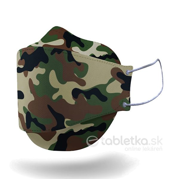 E-shop Ochranná Polomaska Ambrela Camouflage Green veľkosť L