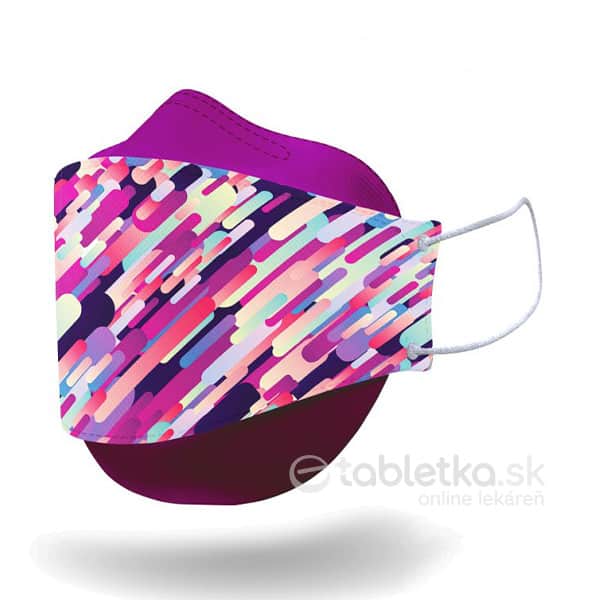 Ochranná polomaska Ambrela Colorful Shapes veľkosť M