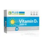 PLUS LEKÁREŇ Vitamín D3 2000 IU 90cps