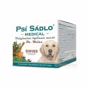 PSIE SADLO Medical Dr.Weiss originálna bylinná masť 1×75 ml