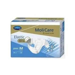 MoliCare Premium Elastic – savosť 6 kvapiek M 30 ks