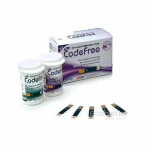 Prúžky testovacie ku glukomeru SD CodeFree 2×25 ks