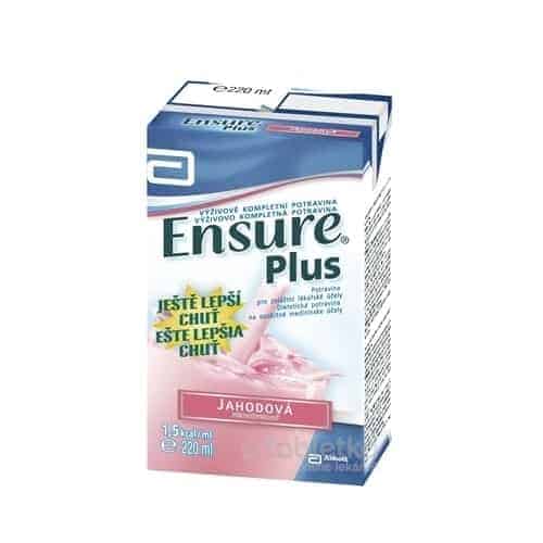 Ensure Plus jahodová príchuť 1×220 ml