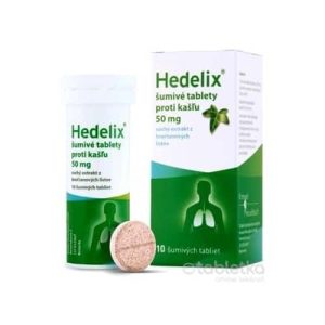 Hedelix šumivé tablety proti kašľu 10 ks