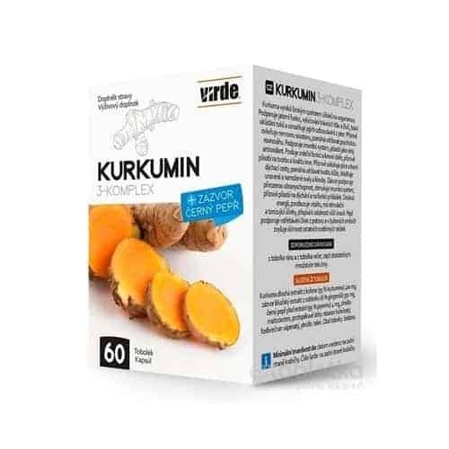 E-shop VIRDE KURKUMIN 3-KOMPLEX 60 cps
