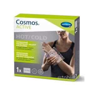 Cosmos ACTIVE Opakovane použiteľný gélový vankúšik hot/cold (13×14 cm) – 1 ks