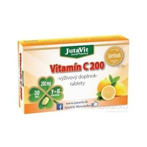 JutaVit Vitamín C 200 – 30ks