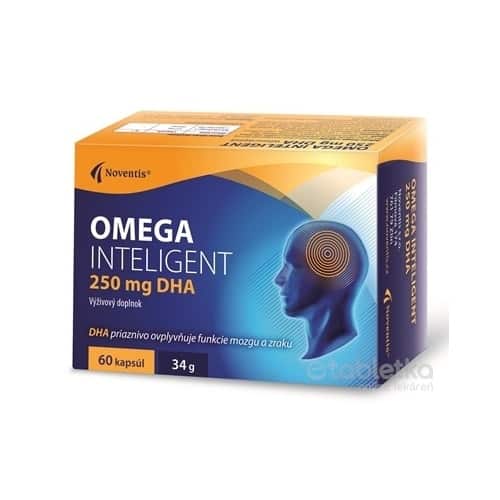 Noventis OMEGA INTELIGENT 250 mg DHA 1x60ks