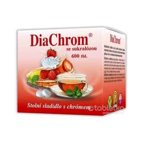 E-shop DiaChrom so sukralózou tbl 1x600 ks