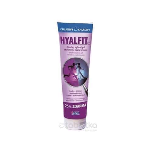 HYALFIT gél chladivý - bylinný gél s kys. hyaluronovou (25% zadarmo) 150 ml