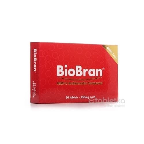 Imunotop BioBran 250 mg 50 tabliet