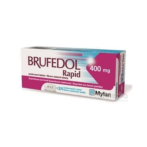 Brufedol Rapid 400 mg tbl flm 400 mg (blis.) 1x24 ks