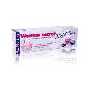 Woman secret RIGHT TIME ovulačný test prúžkový 20v1