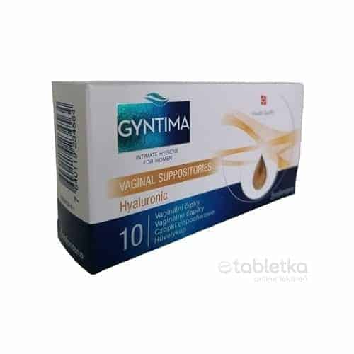 E-shop Fytofontana GYNTIMA Hyaluronic Vaginálne čapíky 10 ks