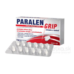 PARALEN GRIP chrípka a bolesť 24 tabliet