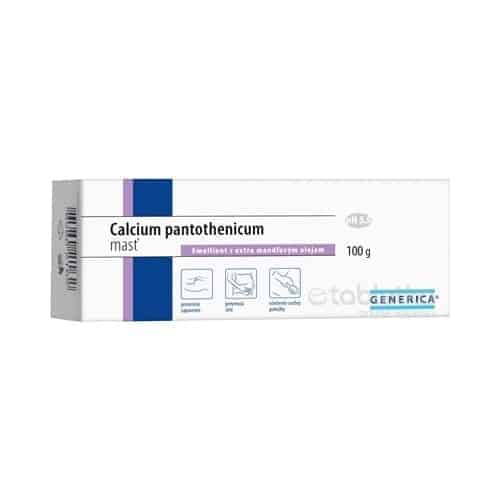E-shop GENERICA Calcium pantothenicum masť 100 g