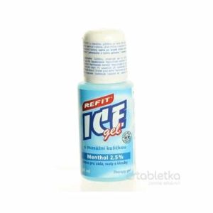 REFIT ICE GEL MENTHOL roll-on 80 ml