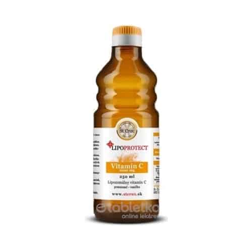 Vitamín C LIPOPROTECT – St. CRUX lipozomálny vitamín C v oleji, pomaranč – vanilka 250 ml
