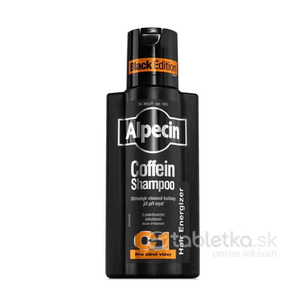 E-shop Alpecin C1 Black Edition kofeínový šampón proti vypadávaniu vlasov 250ml