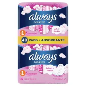 ALWAYS QUATTRO ULTRA SENSITIVE NORMAL PLUS 40 ks