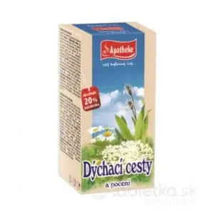 APOTHEKE ČAJ DÝCHACIE CESTY A POTENIE 20×1,5 g