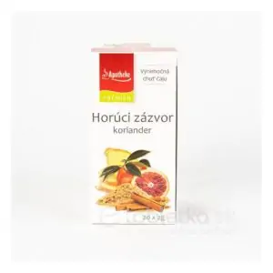 APOTHEKE PREMIER SELECTION Horúci zázvor koriander 20×2 g