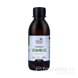 Adelle Davis Lipozomálny Vitamín D3, 200 ml