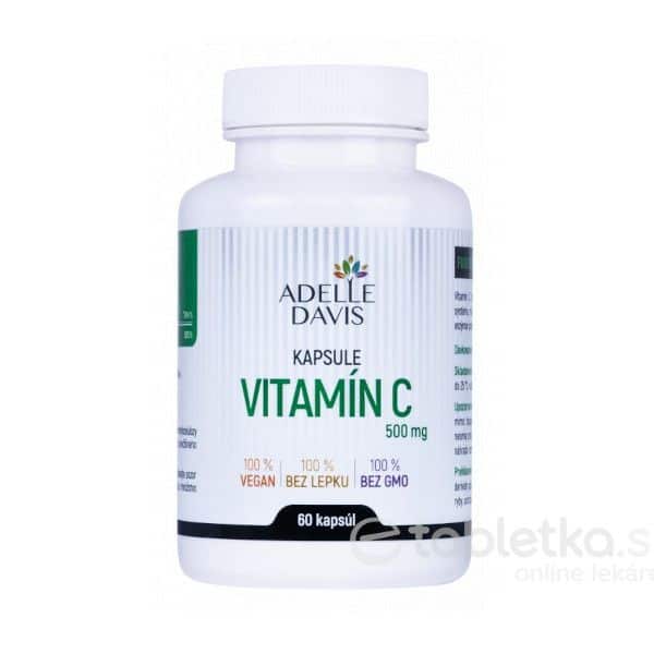 ADELLE DAVIS Vitamín C 500mg 60 kapsúl