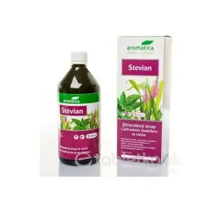 Aromatica STEVIAN Skorocelový sirup so sladidlom 1×210 ml