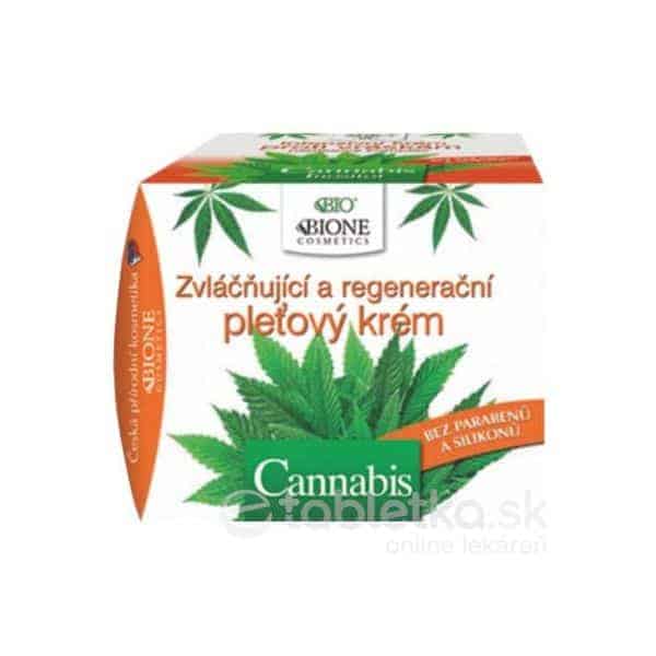 BC Bione Cannabis zvláčňujúci a regeneračný pleťový krém 51 ml