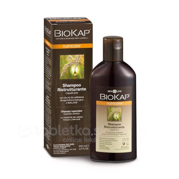 E-shop BIOKAP nutricolor obnovujúci šampón na farbené vlasy 200 ml