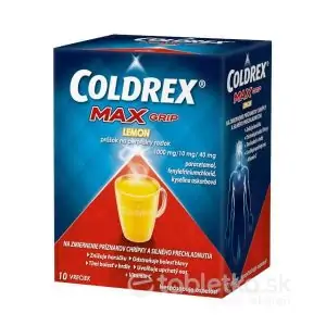 COLDREX MAXGRIP Lemon 10 vreciek