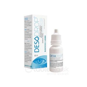 DESODROP ochranný a lubrikačný očný roztok 8 ml