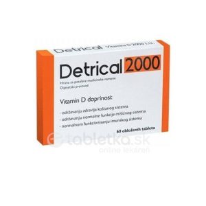 Detrical 2000 Vitamín D 60 tabliet
