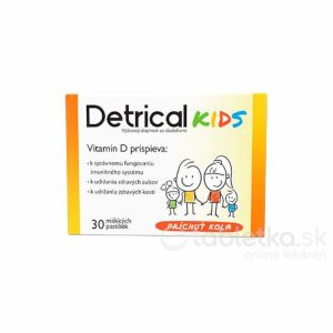 Detrical Kids vitamín D s kolovou príchuťou 30ks