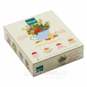 Dilmah natural infusions kazeta, 4 druhy čajov po 10 vrecúšok, 40x2 g (80 g)