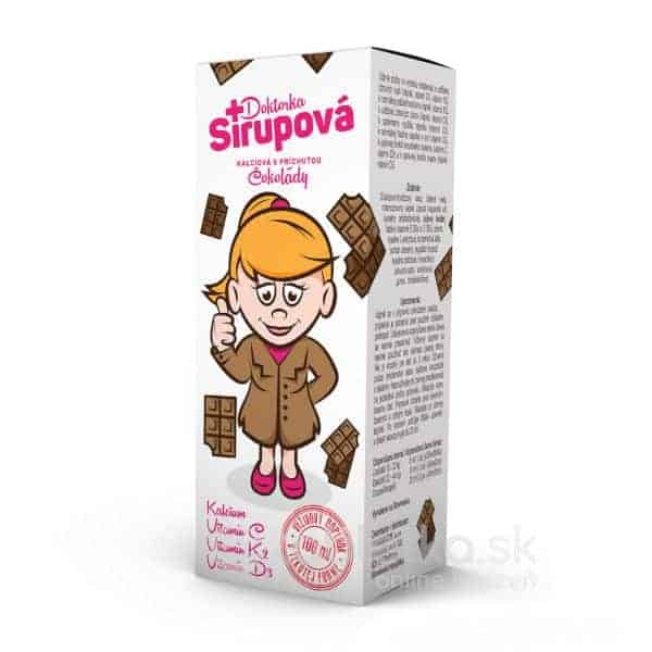 E-shop DOKTORKA SIRUPOVÁ Kalciový sirup čokoláda 100 ml