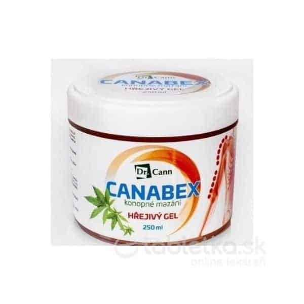 Dr.Cann CANABEX konopné mazanie hrejivý gél 250 ml