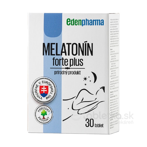 E-shop EDENPharma Melatonín 1mg Forte plus 30tbl