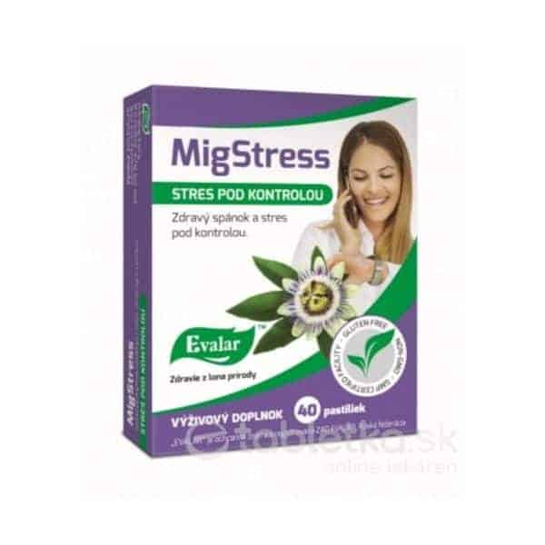 EVALAR MigStress 40 pastiliek