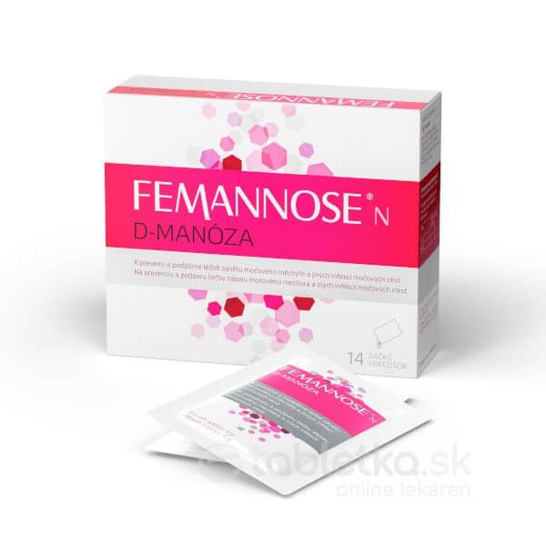 Femannose N D-manóza granulát vo vrecúškach 14 ks